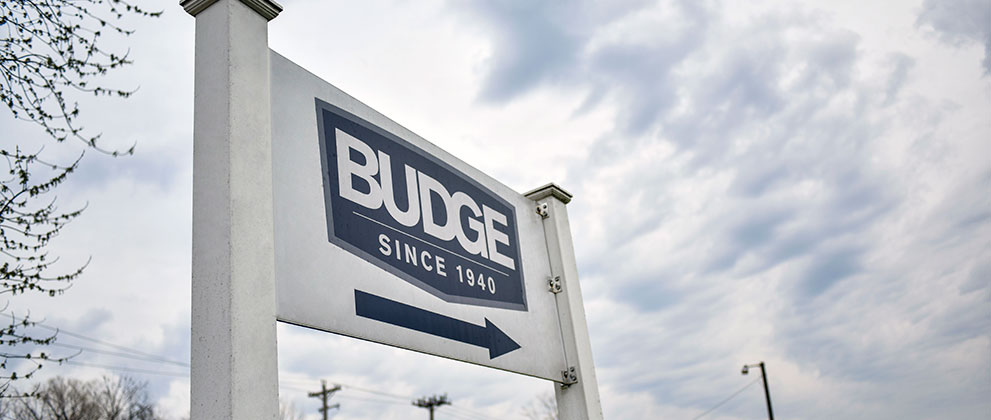 Budge sign image wide
